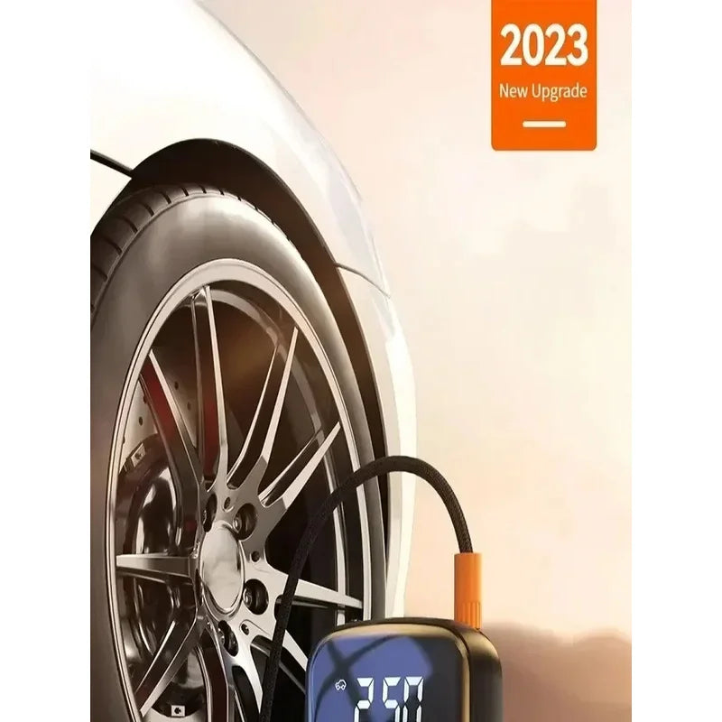Multifunctional Car Wireless Air Pump、Portable Car Air Pump、Electric Vehicle、Motorcycle、Bicycle Pneumatic Tires、Emergency Lighti