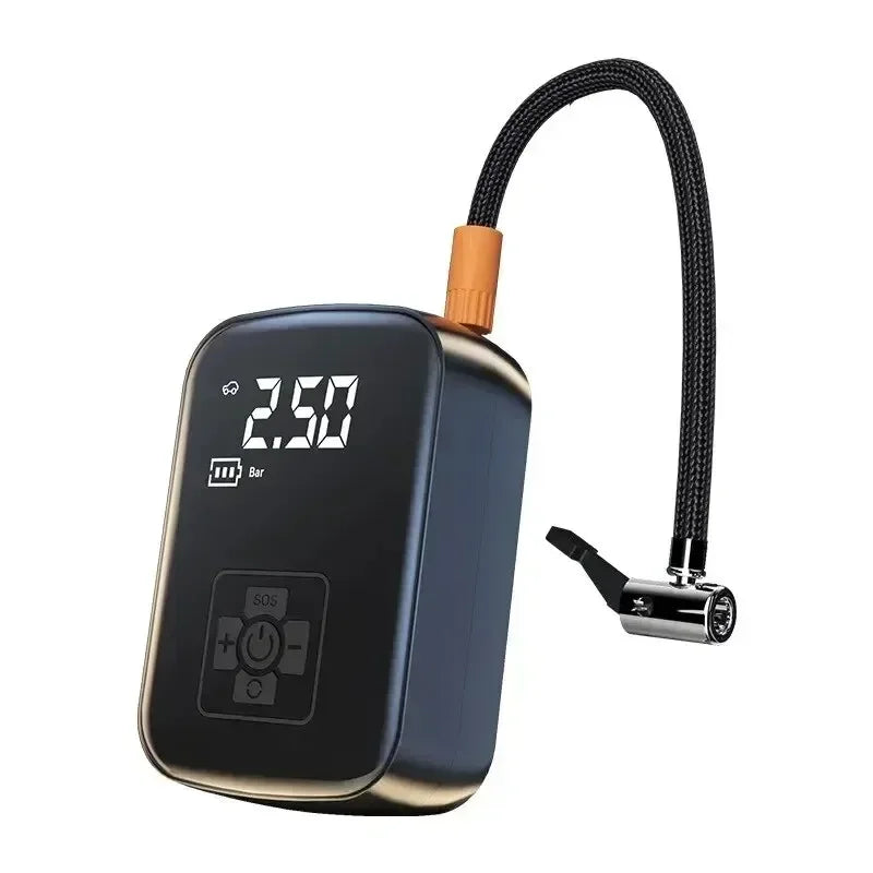 Multifunctional Car Wireless Air Pump、Portable Car Air Pump、Electric Vehicle、Motorcycle、Bicycle Pneumatic Tires、Emergency Lighti
