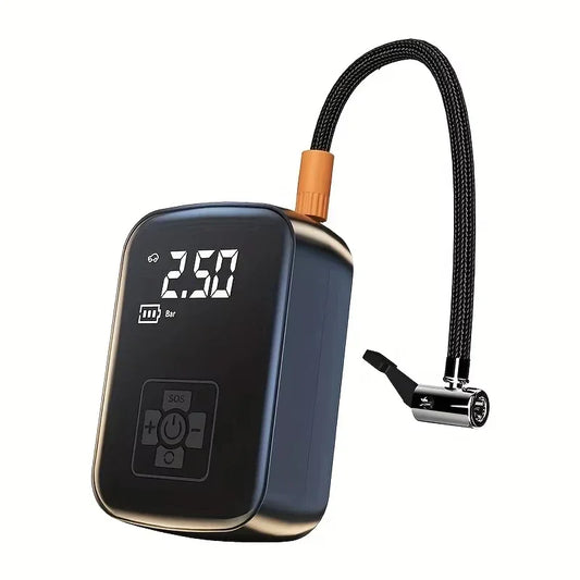 Multifunctional Car Wireless Air Pump、Portable Car Air Pump、Electric Vehicle、Motorcycle、Bicycle Pneumatic Tires、Emergency Lighti